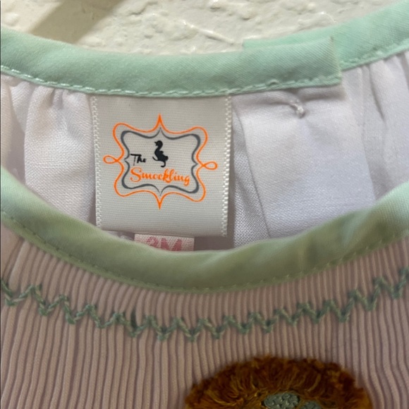 The Smockling birds nest smock gown size 3M - Picture 6 of 7